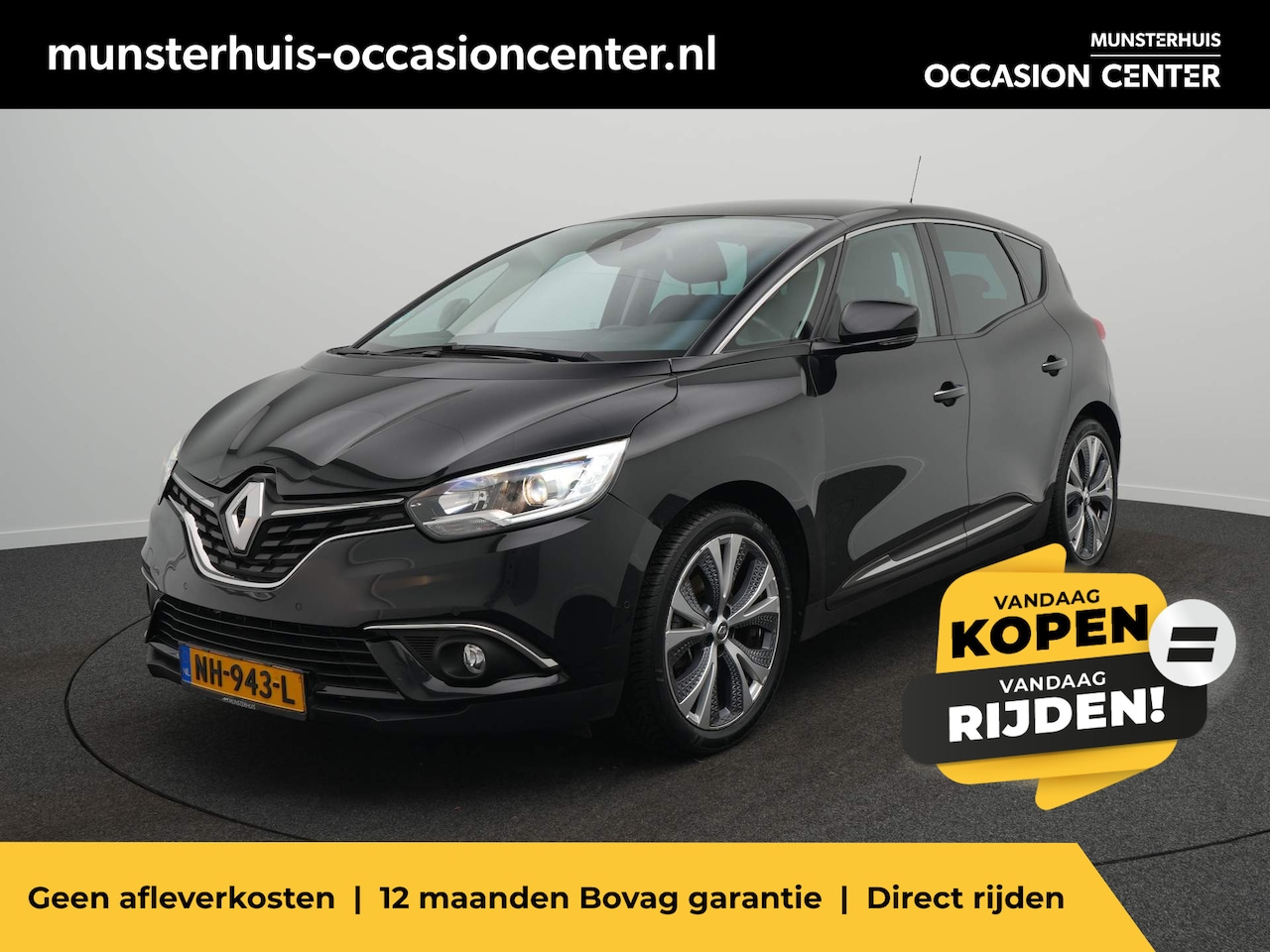 Renault Scénic - TCe 130 Intens - All Seasonbanden - Trekhaak - Eerste Eigenaar - AutoWereld.nl