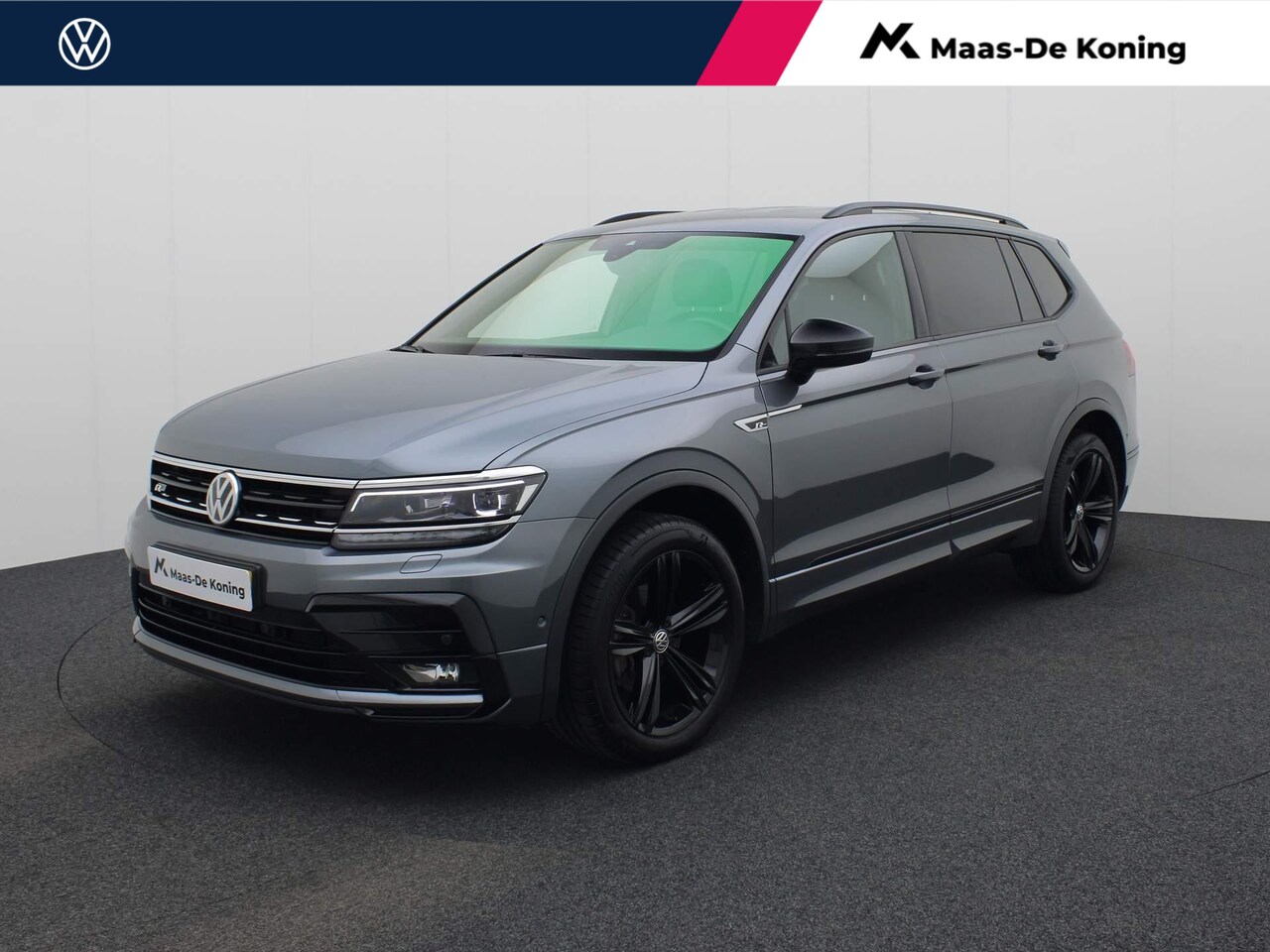 Volkswagen Tiguan Allspace - 1.5TSI/150PK R Line Blackstyle 7P. DSG · Navigatie · Parkeersensoren + camera · Lane assis - AutoWereld.nl