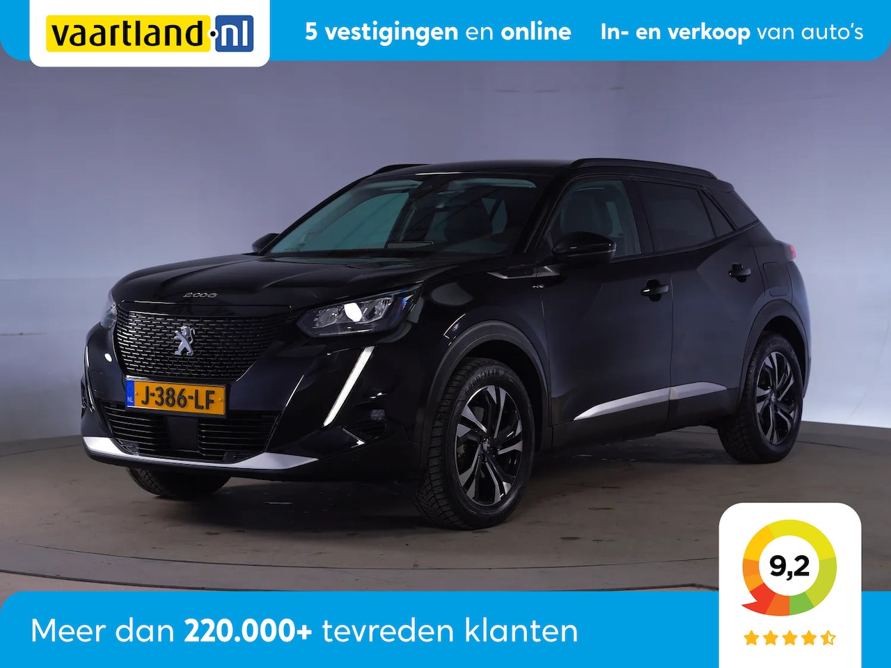 Peugeot 2008 - 50 kWh Allure Premiere [ LED Navi Camera Half-leder ] - AutoWereld.nl