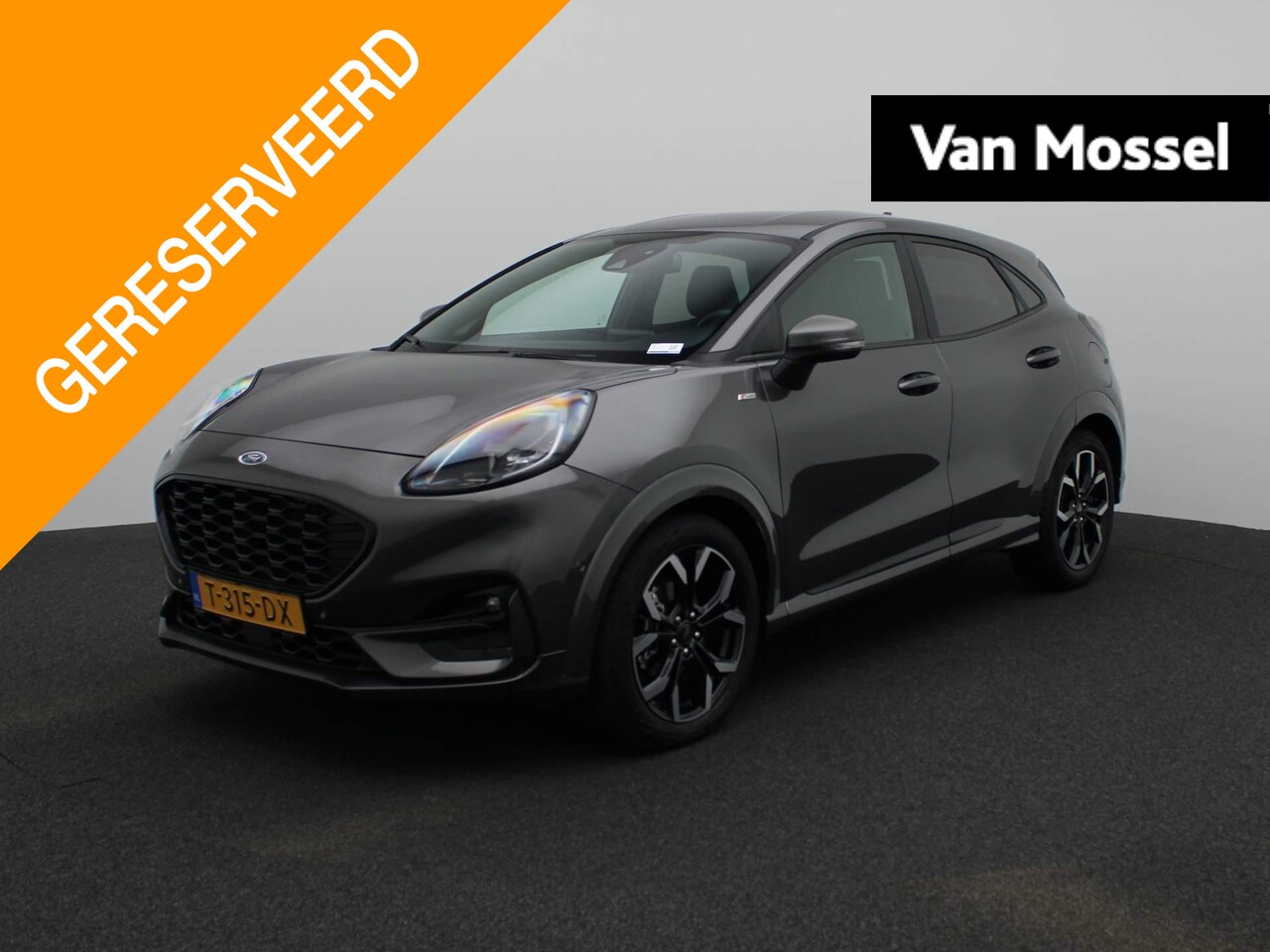 Ford Puma - 1.0 EcoBoost Hybrid ST-Line X | Half-Leder | Navigatie | Parkeersensoren voor en achter | - AutoWereld.nl