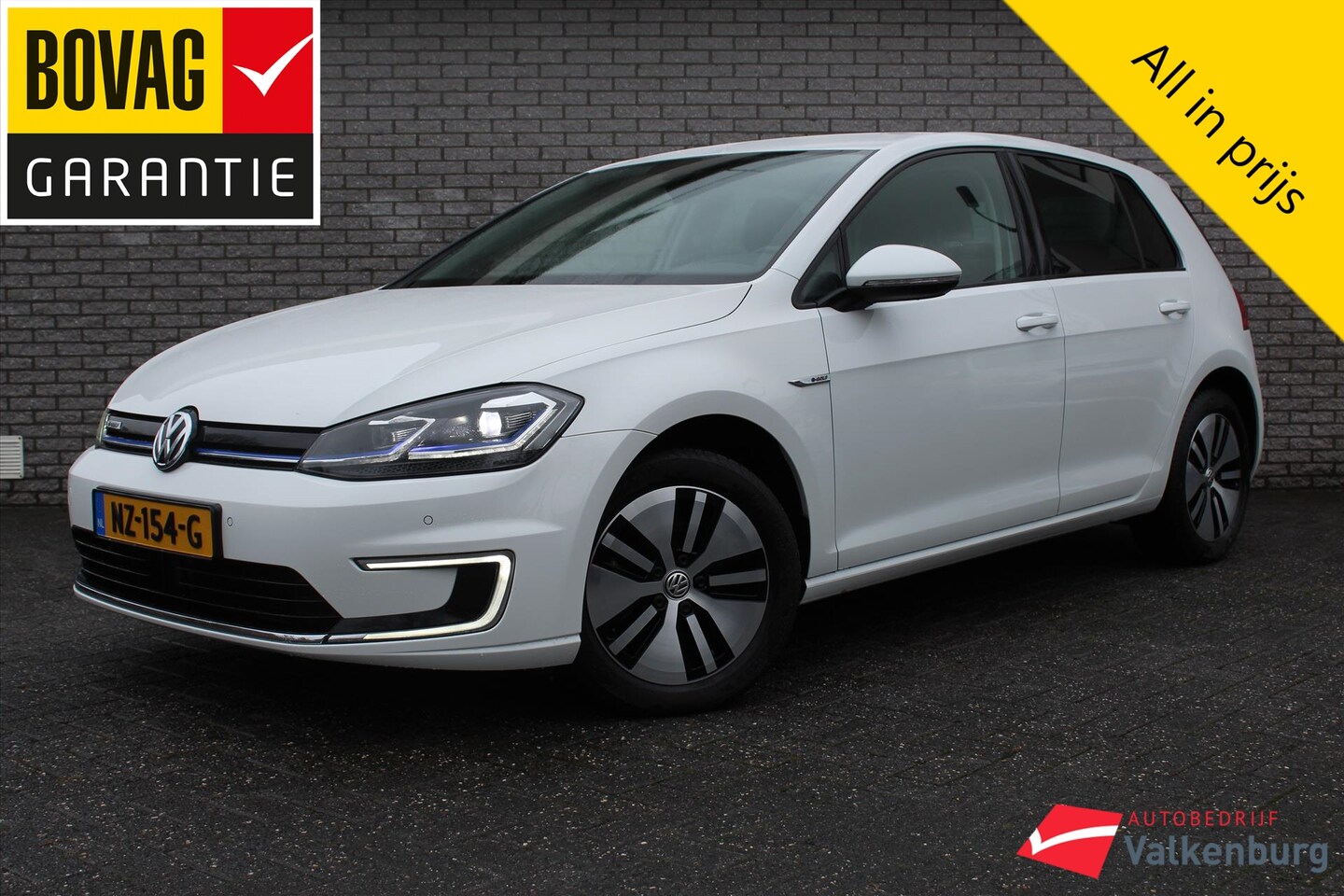 Volkswagen e-Golf - Vii e-Golf elektromotor 136pk 5D Aut. e-Golf | Camera | Carplay | PDC | NAVI | Cruise | LE - AutoWereld.nl