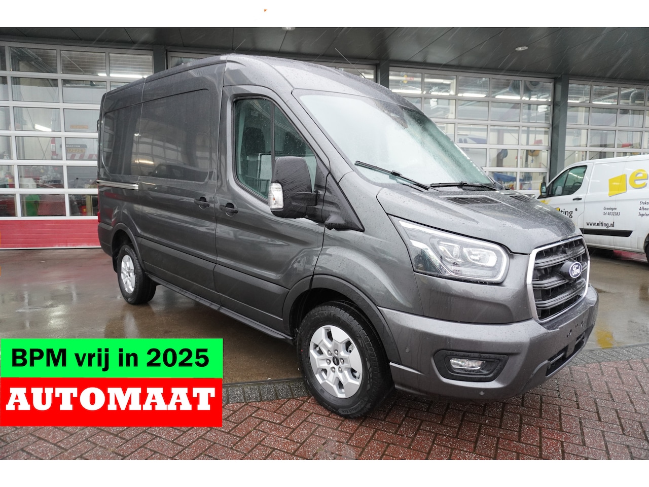 Ford Transit - 350M 2.0 TDCI 165PK L2H2 Limited Automaat Airco | Adap.Cruise | Navi | 360 Camera - AutoWereld.nl