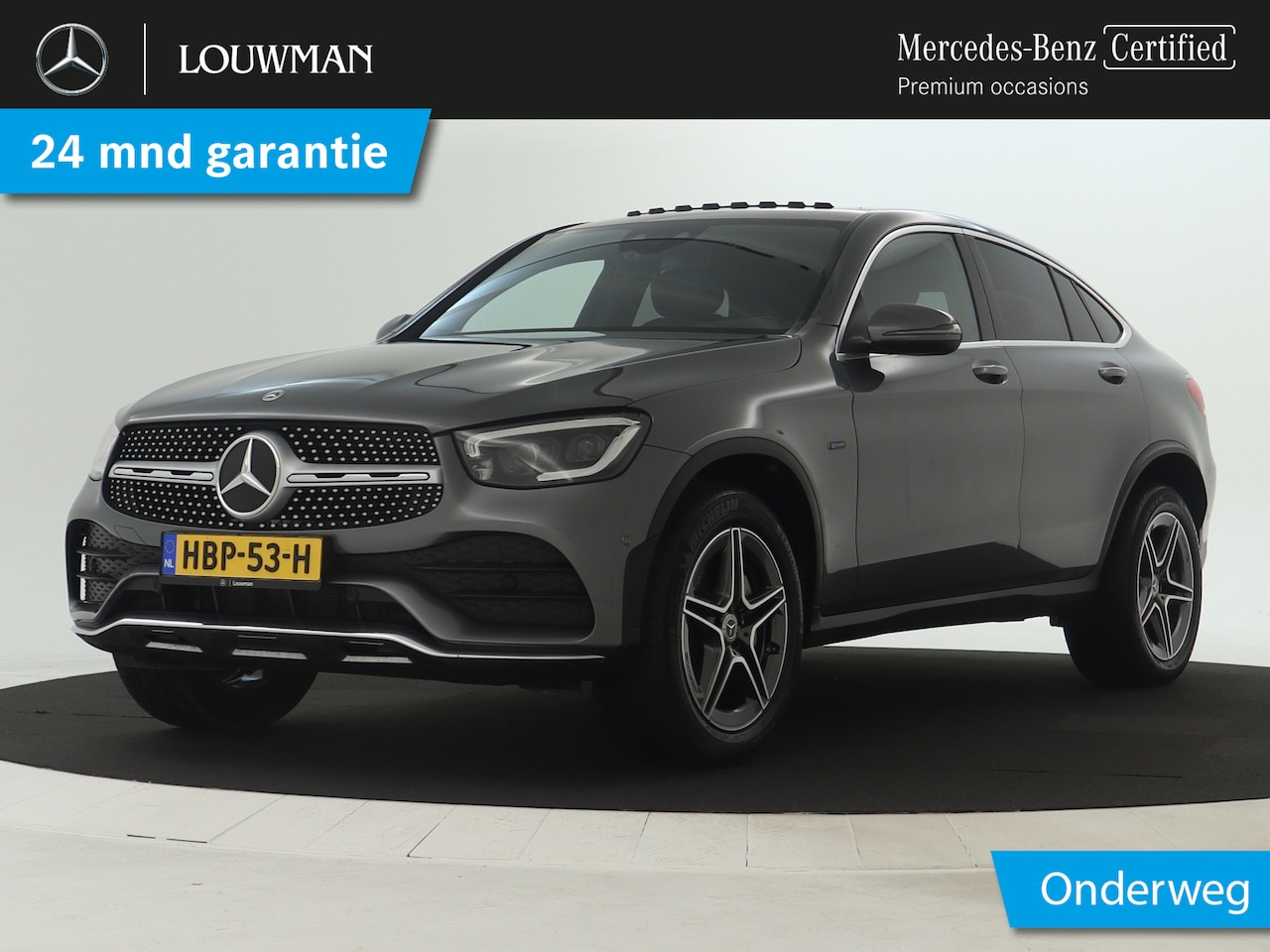 Mercedes-Benz GLC-klasse Coupé - 300 e AMG Line | Schuifdak | Memory Stoelen | Trekhaak | Distronic | Inclusief 24 maanden - AutoWereld.nl