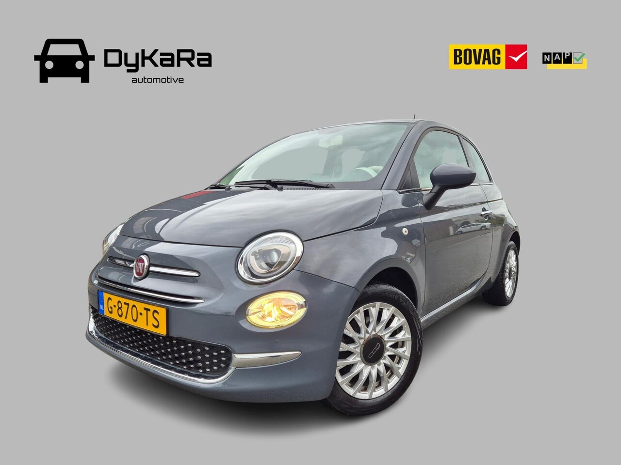 Fiat 500 - 1.2 Lounge Navi, Cruise, NAP, 1e eig - AutoWereld.nl