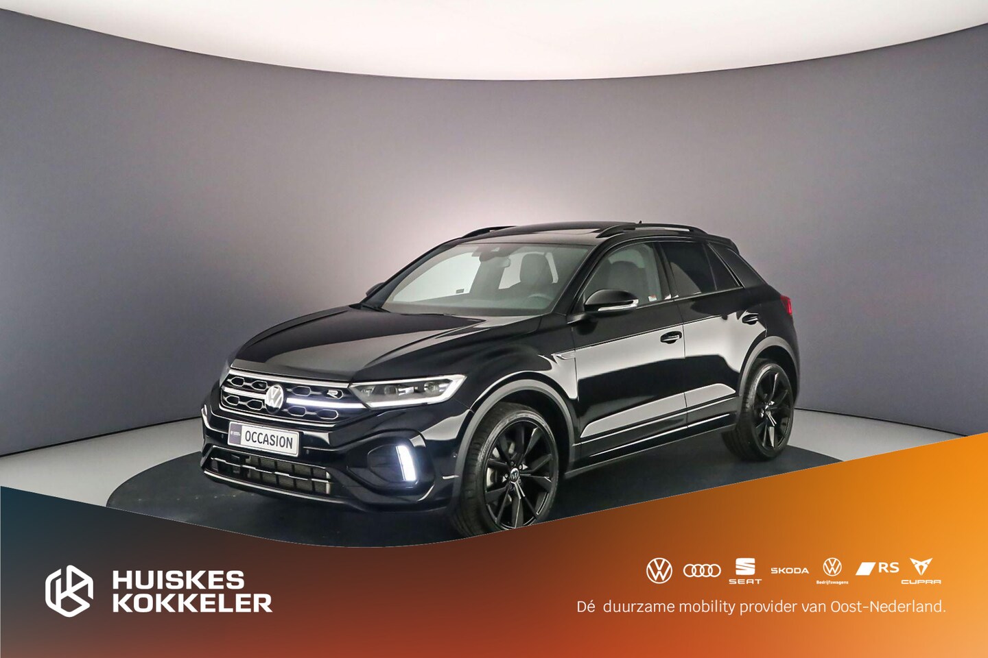 Volkswagen T-Roc - R-Line 1.5 TSI 150pk DSG Automaat Black Style, Panoramadak, Beats audio, Adaptive cruise c - AutoWereld.nl