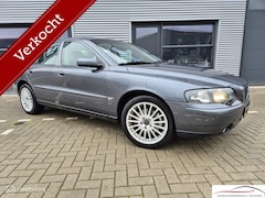 Volvo S60 - 2.5 T YOUNGTIMER AUTOMAAT 208PK NAP NAVI LEDER