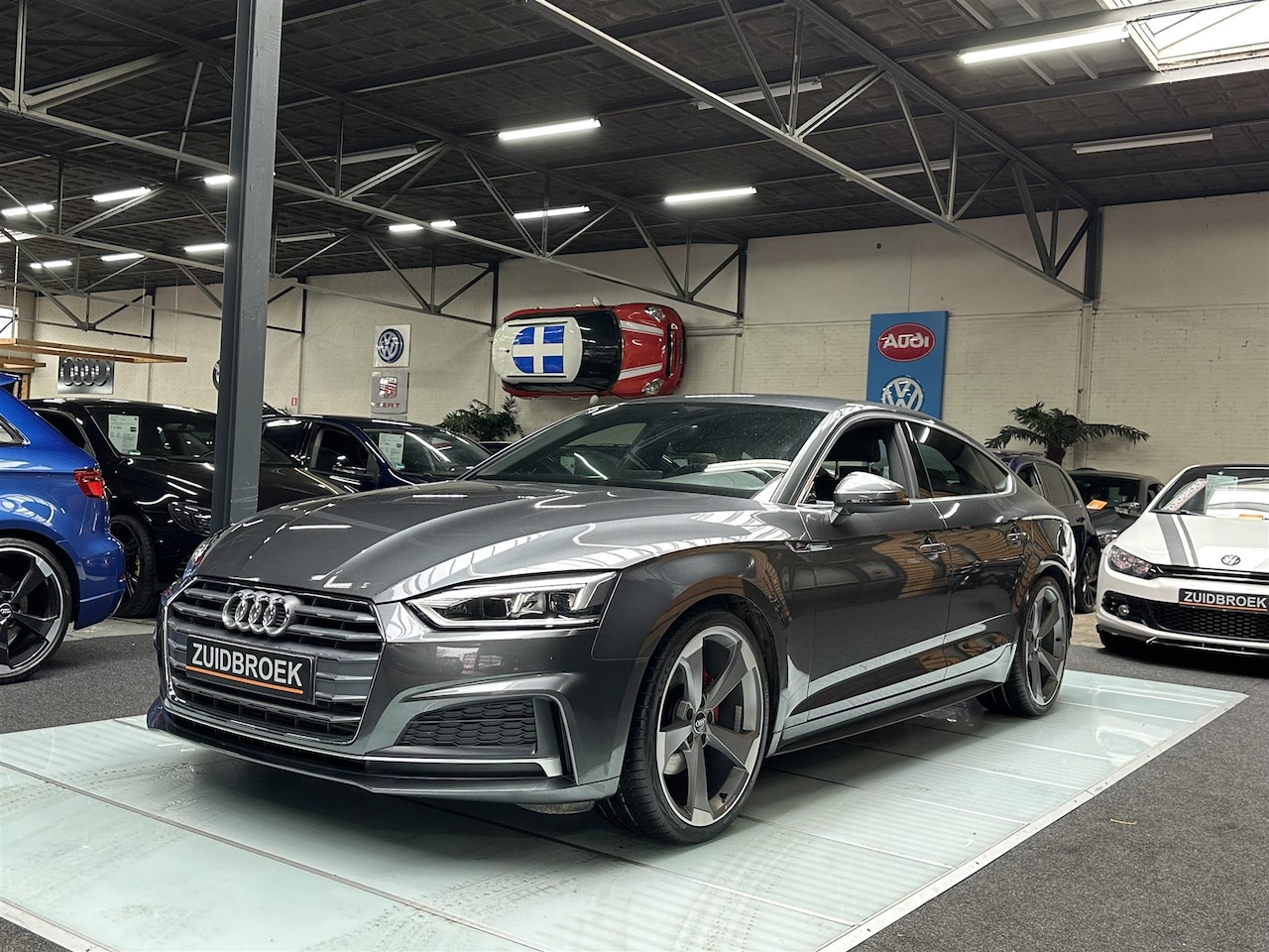 Audi A5 Sportback - 2.0 TURBO S-LINE S-Tronic Navi NL-Auto Cruise Control Stuurbed. - AutoWereld.nl