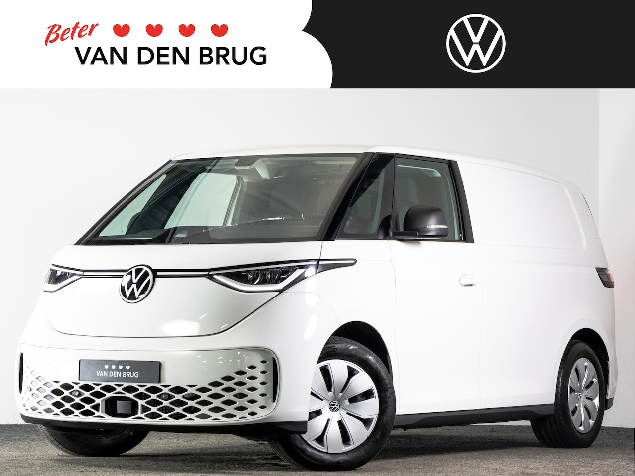 Volkswagen ID. Buzz Cargo - 204 pk 77kWh | LED | Navigatie | Trekhaak | 3-zitter | PDC | - AutoWereld.nl