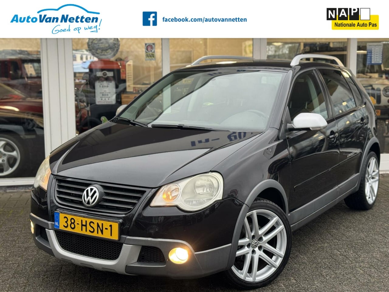 Volkswagen Polo - Cross 1.4-16V 80pk,Airco,Cruise,Elek pakket,cpv,Trekhaak,lmv, - AutoWereld.nl