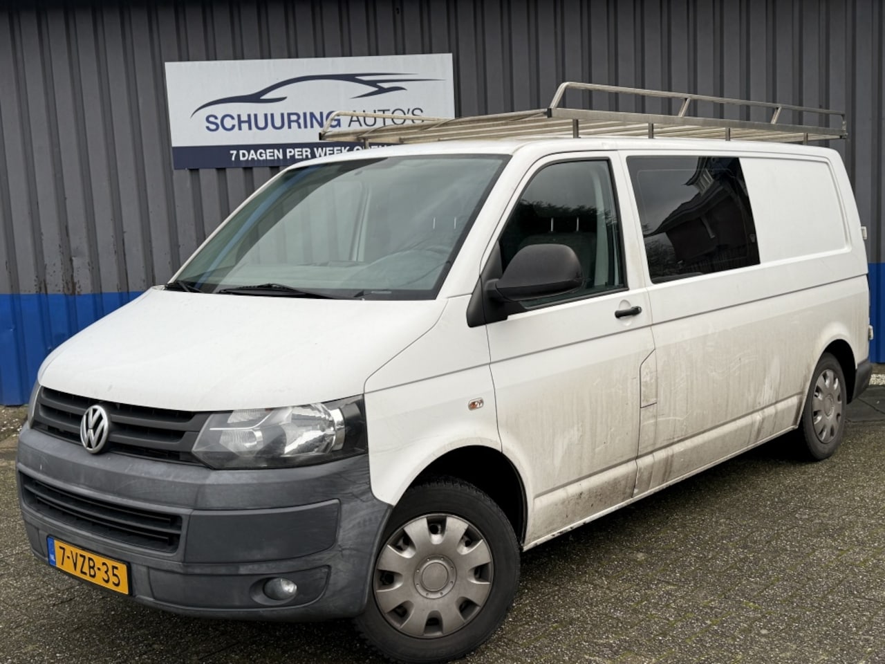 Volkswagen Transporter - 2.0 TDI L2H1 Dubbele Cabine Navi/Airco - AutoWereld.nl