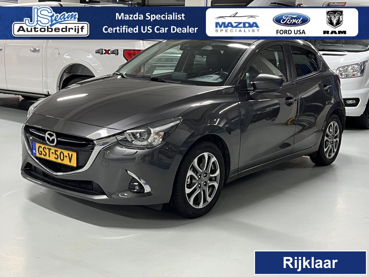 Mazda 2 - 1.5i SkyActiv-G GT-Luxury 115PK Leder Navi DAB+ Camera Head Up Display PDC - AutoWereld.nl