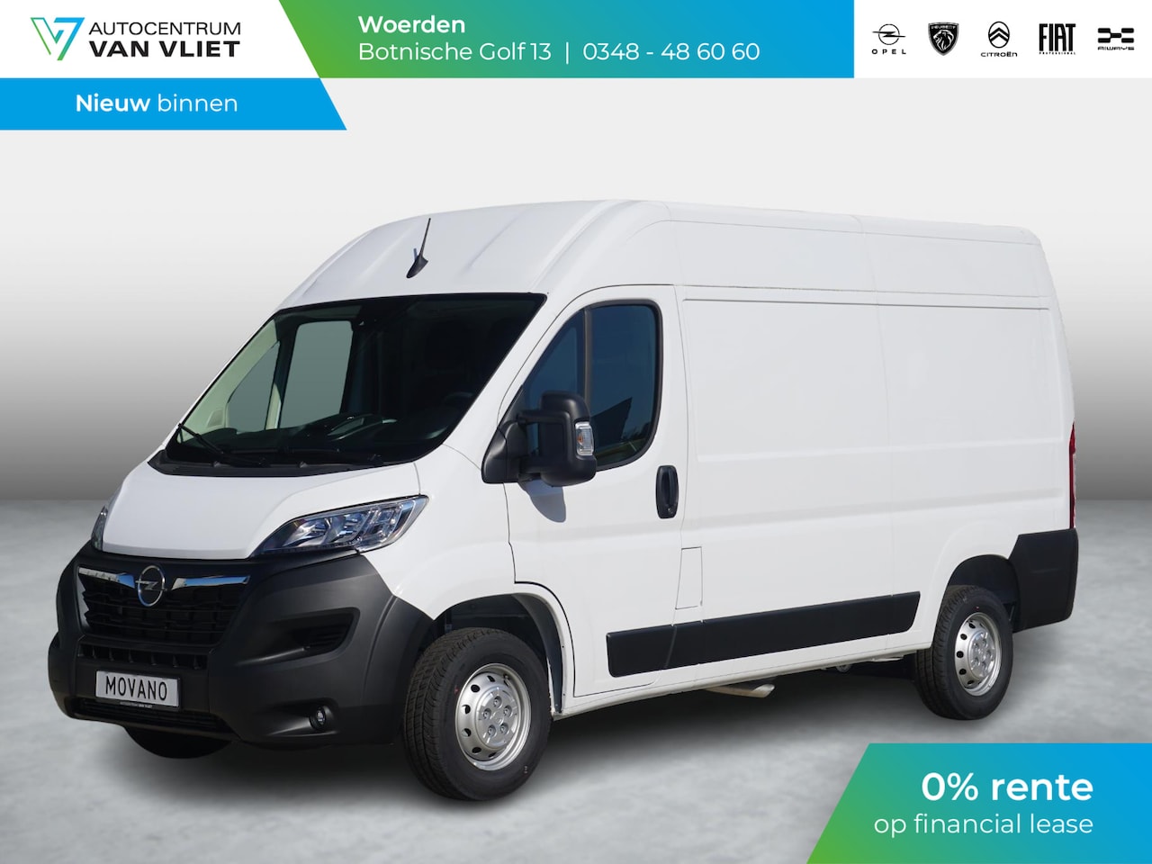 Opel Movano - L2H2 120 Pk. 3.3T | 0% rente | navigatie incl. Apple Carplay | camera | Climate Control | - AutoWereld.nl