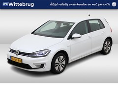 Volkswagen e-Golf - 136pk E-DITION / LED / Navigatie / Parkeersensoren / 16" LMV