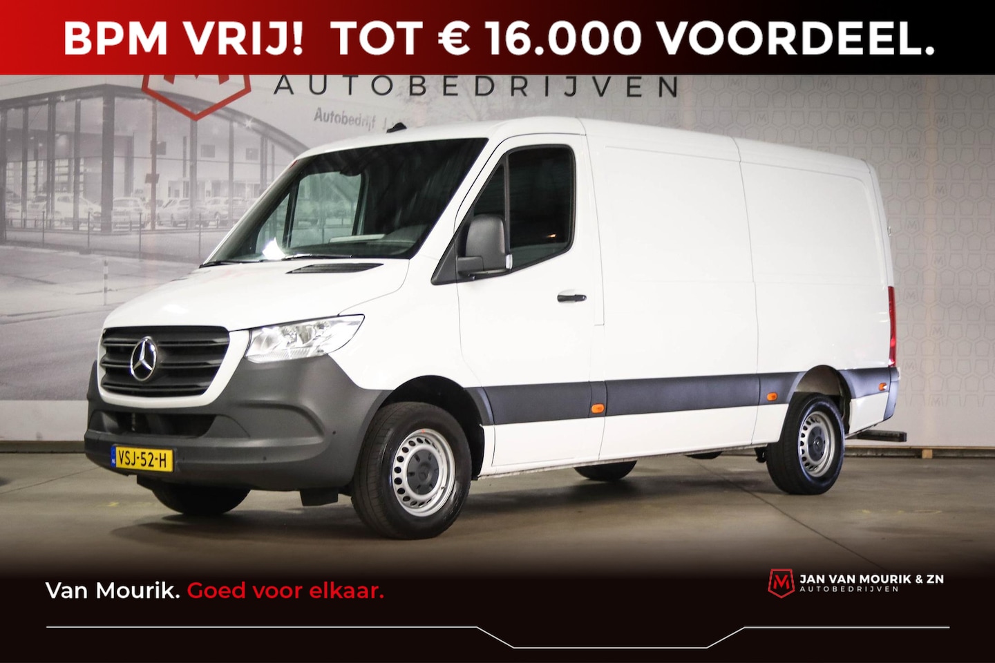 Mercedes-Benz Sprinter - 317 1.9 CDI L2H1 RWD 170 PK | 3500 KG TREKGEWICHT | PROFESSIONAL PACK | AIRCO | CRUISE | D - AutoWereld.nl