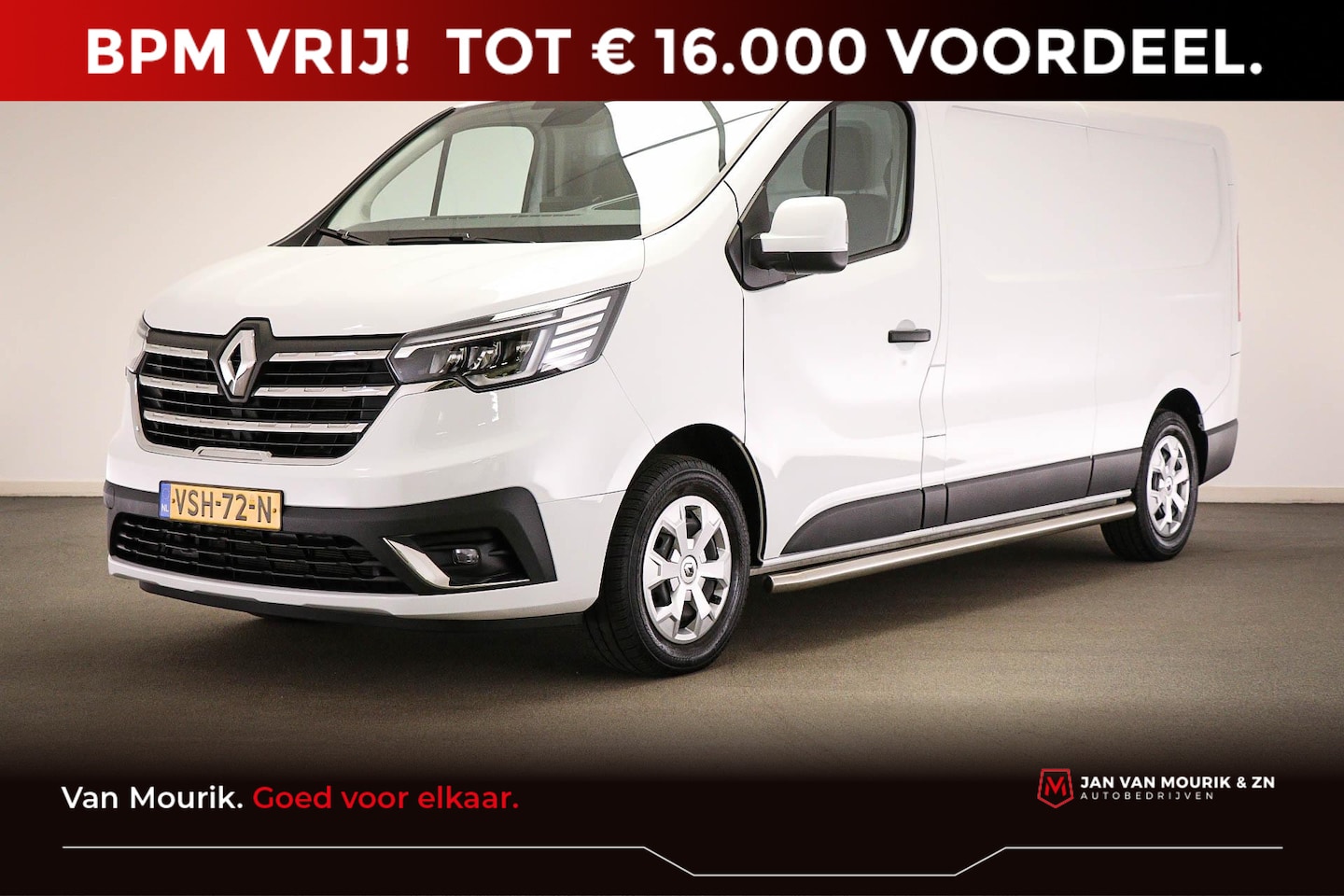 Renault Trafic - 2.0 dCi 130 T30 L2H1 Work Edition | LED | AIRCO | CRUISE | NAVI | DAB | APPLE | PDC | TREK - AutoWereld.nl