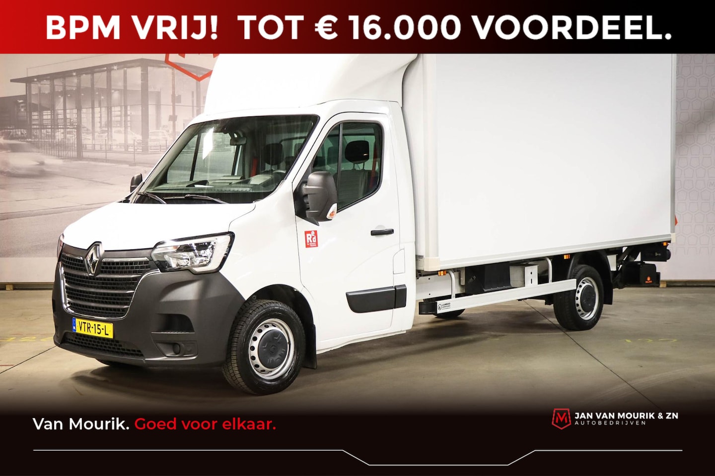 Renault Master - T35 2.3 dCi 145 L3 Energy EURO VI EURO 6 | BAKWAGEN | LAADKLEP | AIRCO | CRUISE | DAB | AP - AutoWereld.nl