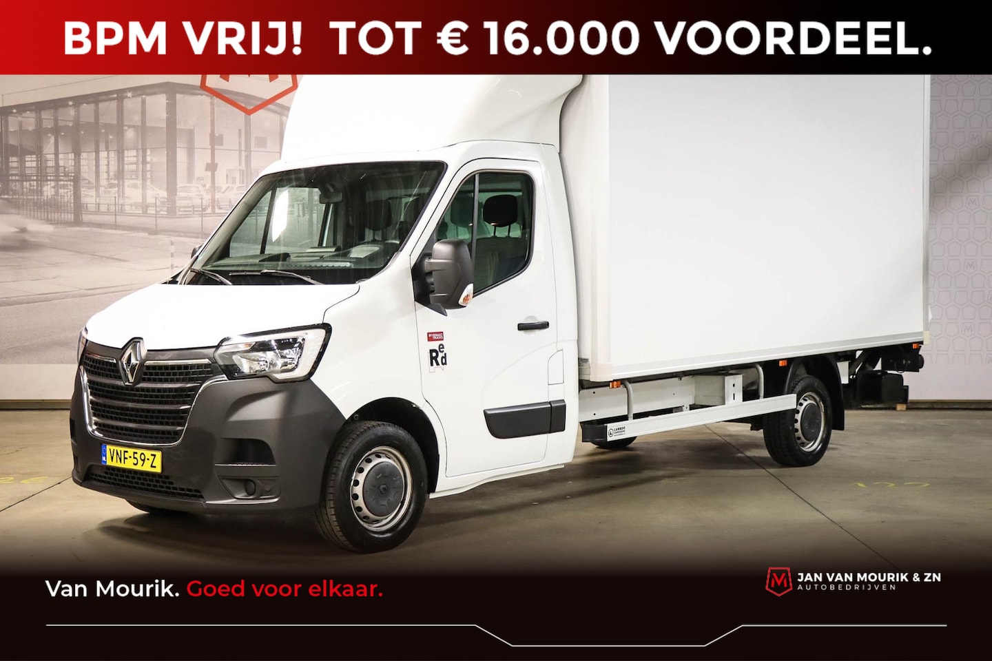 Renault Master - T35 2.3 dCi 145 L4H2 EL Energy Comfort EURO 6 | BAKWAGEN | LAADKLEP | AIRCO | CRUISE | DAB - AutoWereld.nl