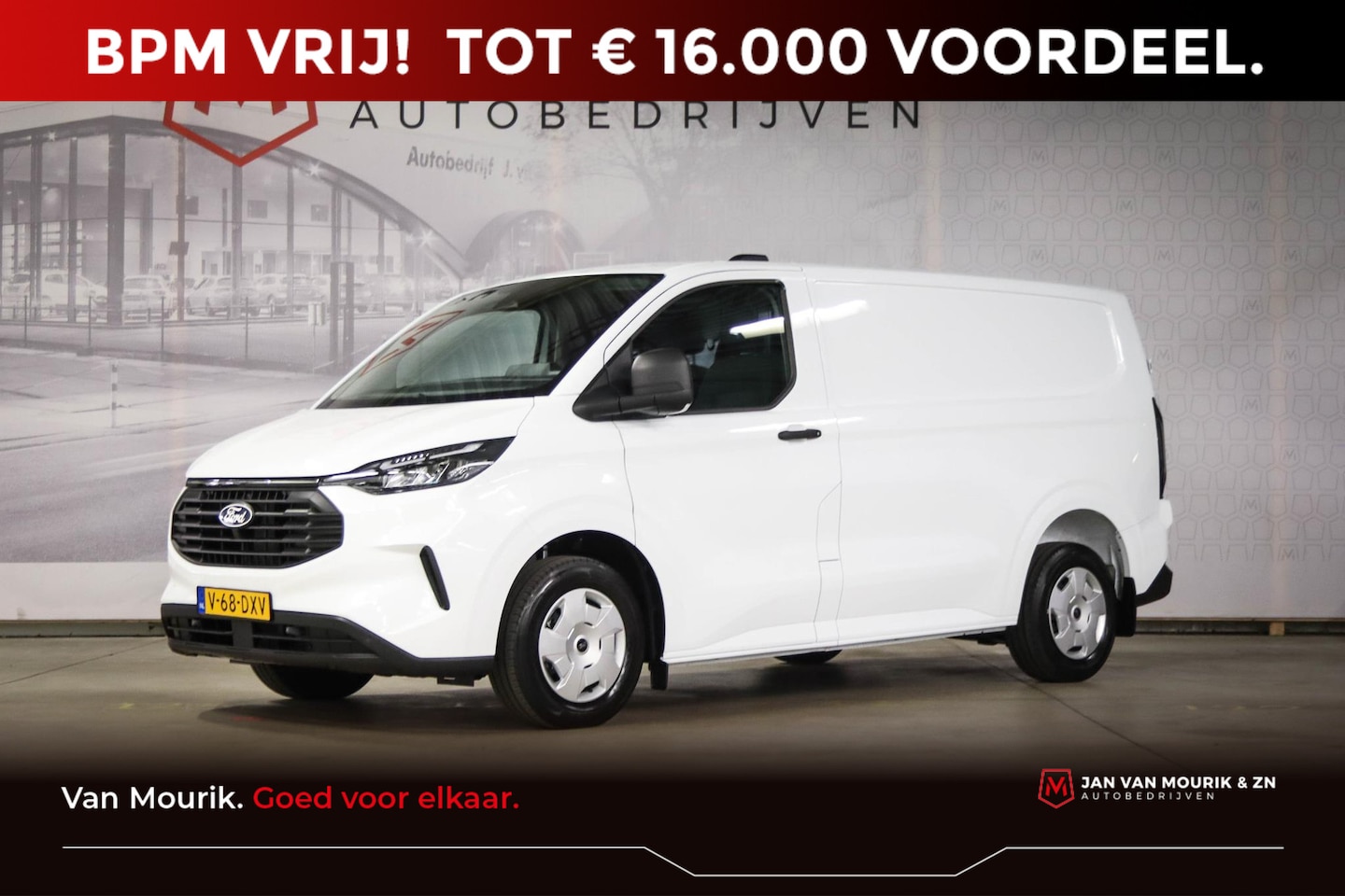 Ford Transit Custom - 300 2.0 TDCI L1H1 Trend | NIEUW | ZICHT / DRIVER ASSISTANCE- PACK | LED | DAB | APPLE | CA - AutoWereld.nl