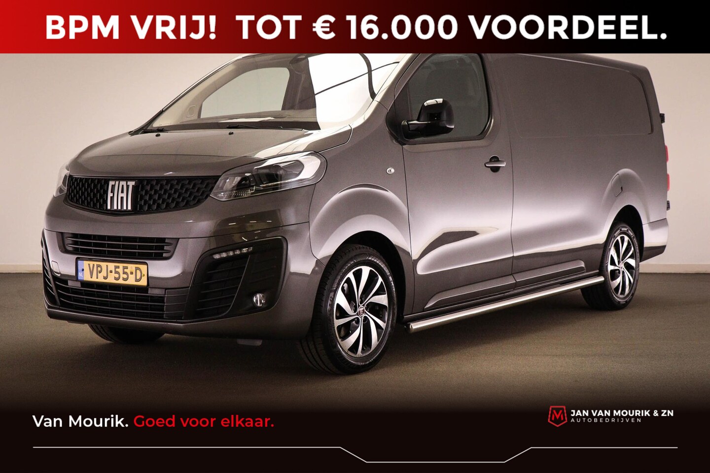 Fiat Scudo - 2.0 MultiJet L3H1 SX | PREMIUM PACK | CLIMA | CAMERA | TREKHAAK | 17" - AutoWereld.nl