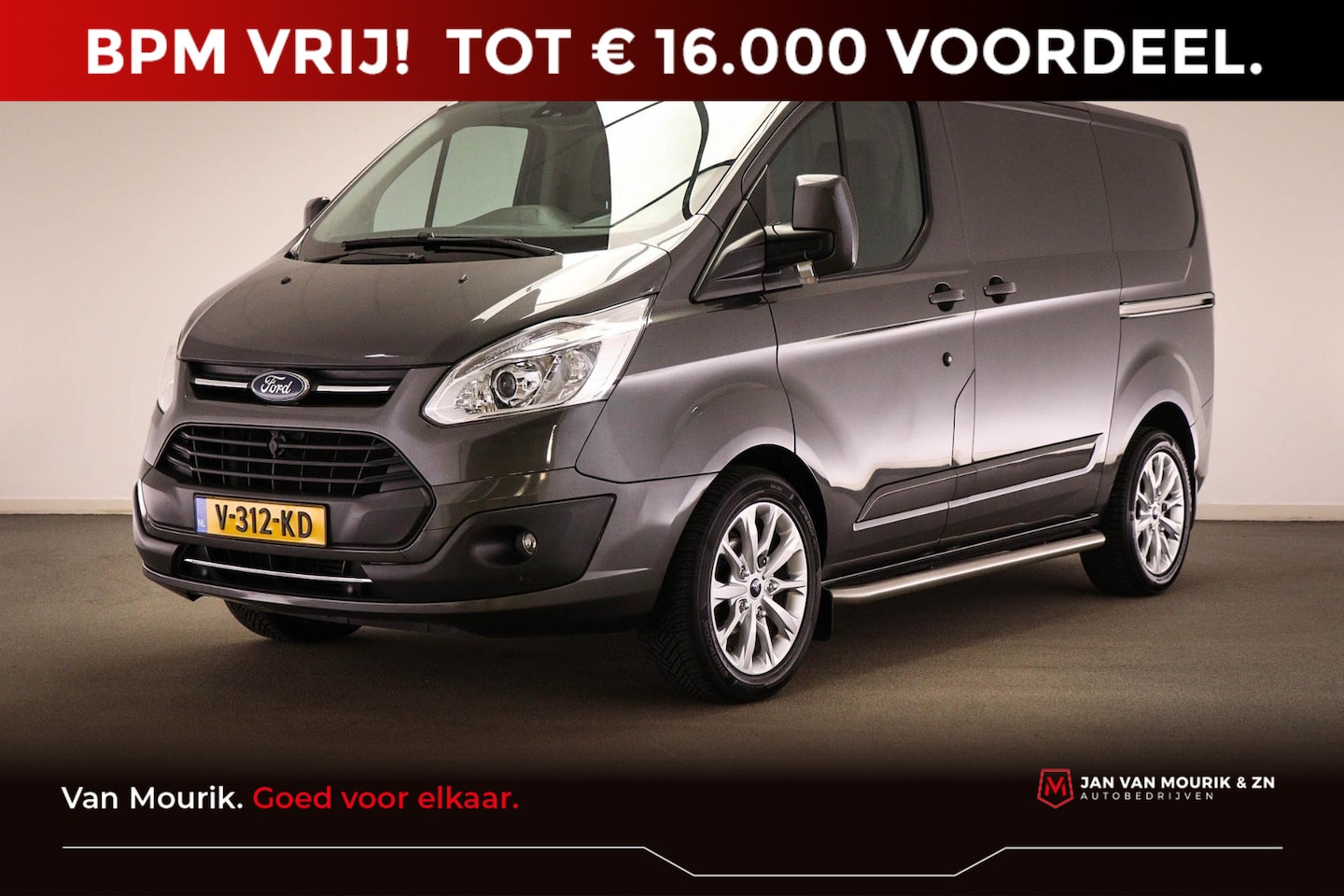 Ford Transit Custom - 270 2.0 TDCI L1H1 Limited | DRIVER ASSISTANCE PACK |  2x SCHUIFDEUR | STOEL / VOORRUIT- VE - AutoWereld.nl