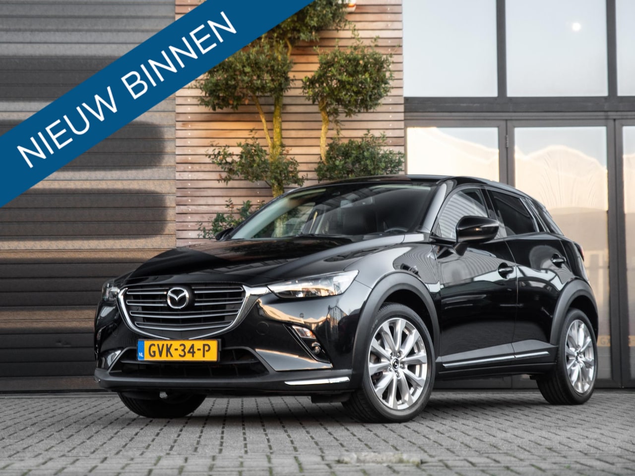 Mazda CX-3 - 2.0 SkyActiv-G 120 GT-M Leer Cam Stoelv Keyless - AutoWereld.nl