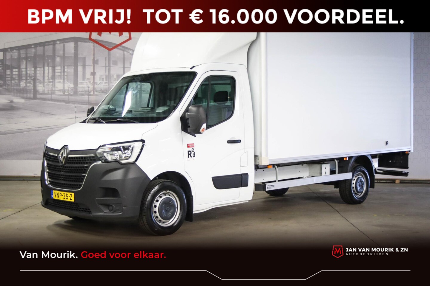 Renault Master - 2.3 dCi 145 T35 L3H2 EURO 6 | BAKWAGEN MEUBELBAK DEUREN | AIRCO / AUDIO- PACK | DAB | APPL - AutoWereld.nl