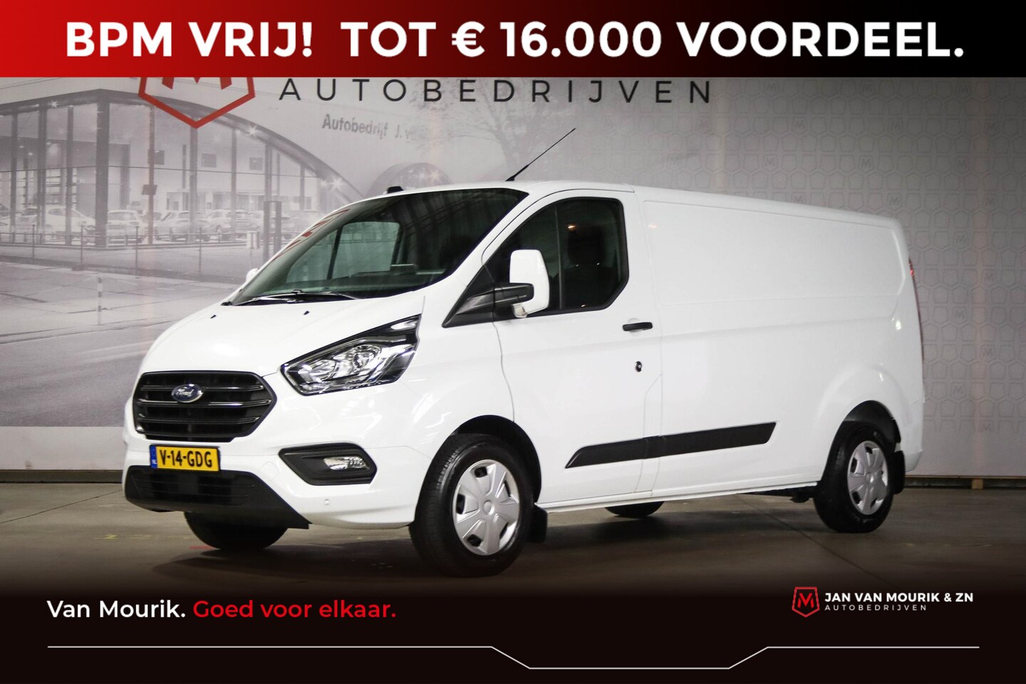 Ford Transit Custom - 320 2.0 TDCI L2H1 Trend | DRIVER ASSISTANCE / SAFETY COMFORT / NAVI- PACK | AIRCO | CRUISE - AutoWereld.nl