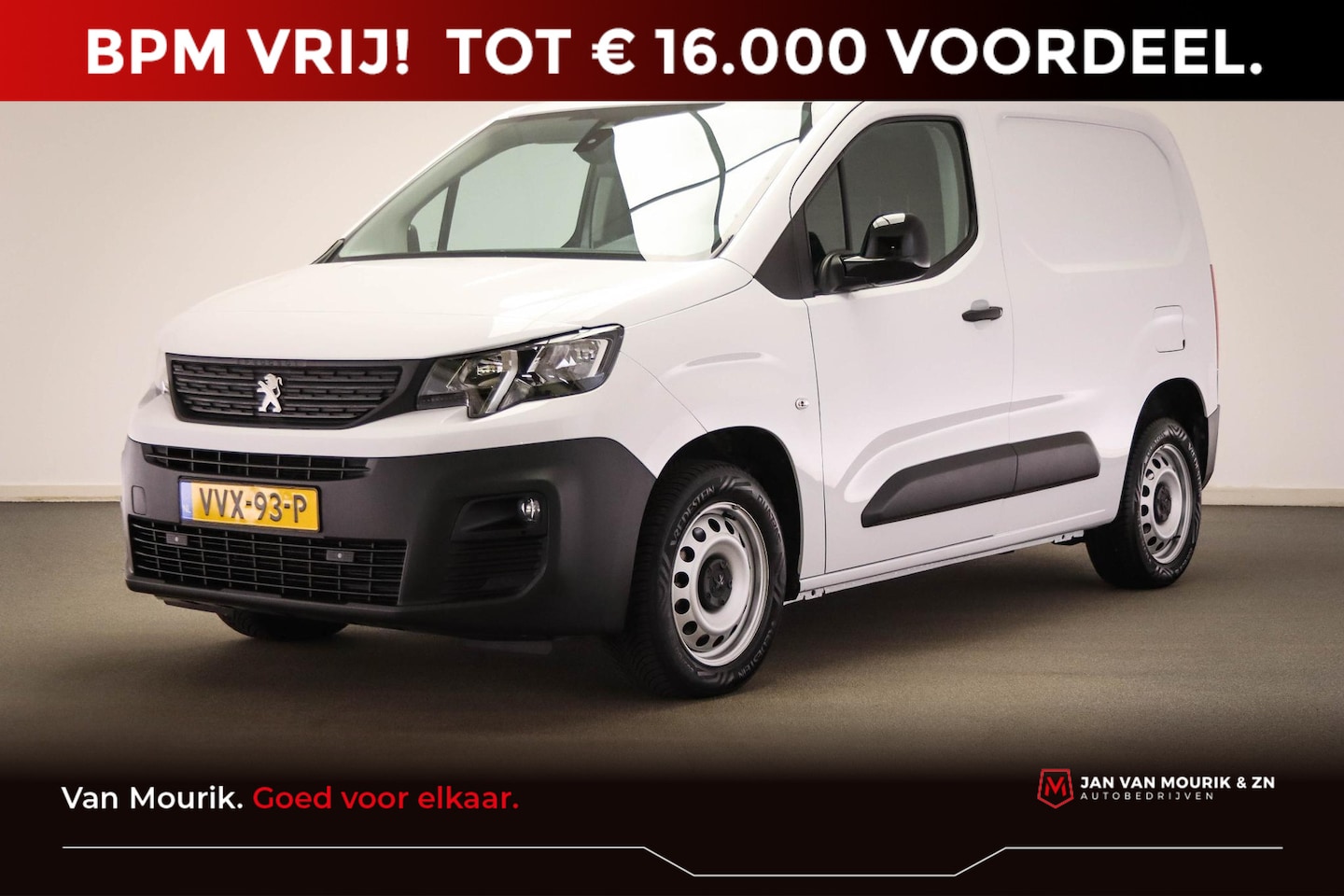 Peugeot Partner - 1.5 BlueHDi 100 L1 | CAMERA / LAADRUIMTE- PACK | AIRCO | CRUISE |  DAB | PDC | TREKHAAK - AutoWereld.nl