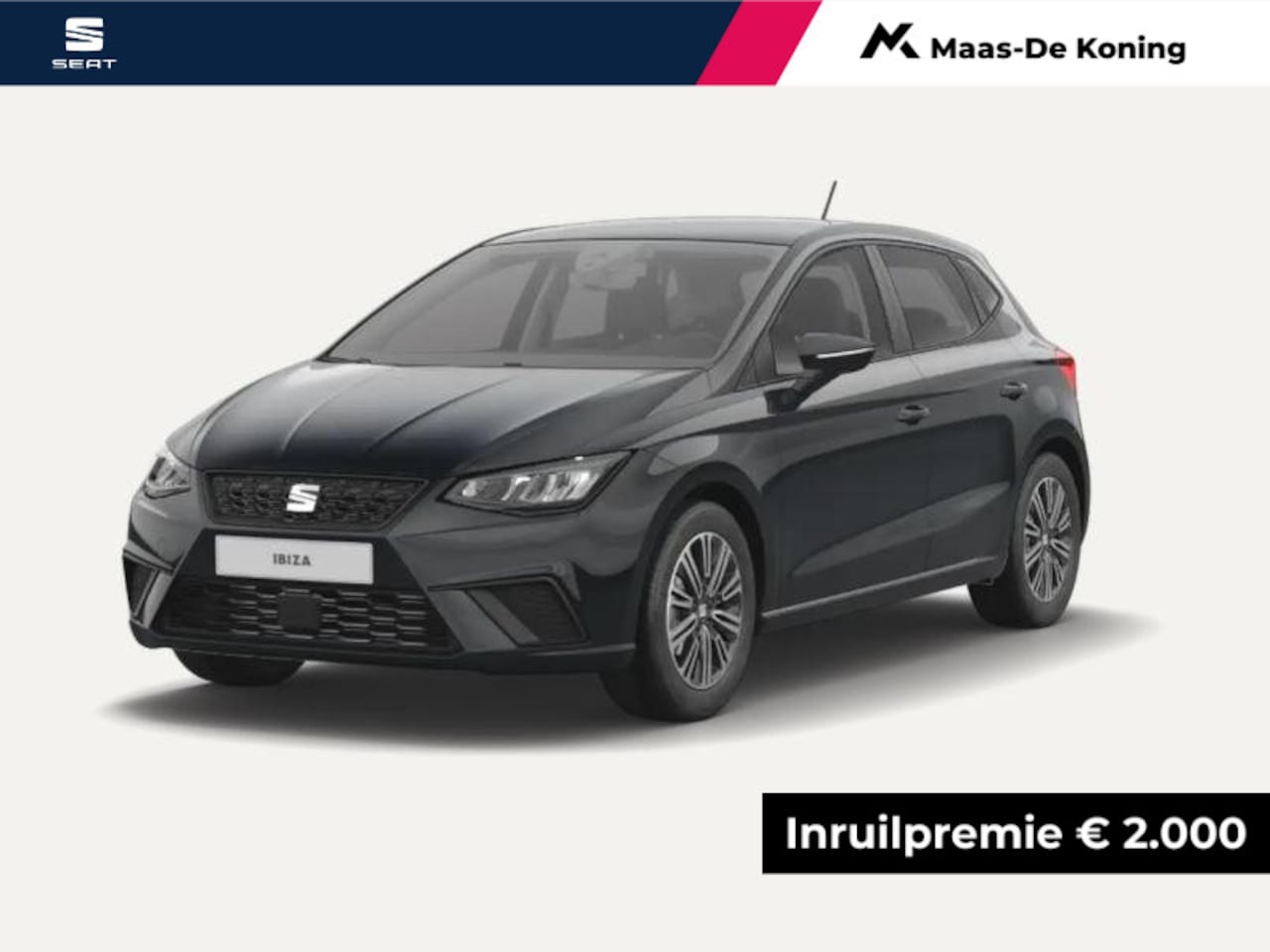 Seat Ibiza - Style 1.0 70 kW / 95 pk EcoTSI Hatchback 5 deurs 5 | PRIVATELEASE 350,- PER MAAND!! - AutoWereld.nl