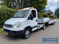 Iveco Daily - 40C18 BE combinatie | 10T | Veldhuizen knik vloer + Kraan