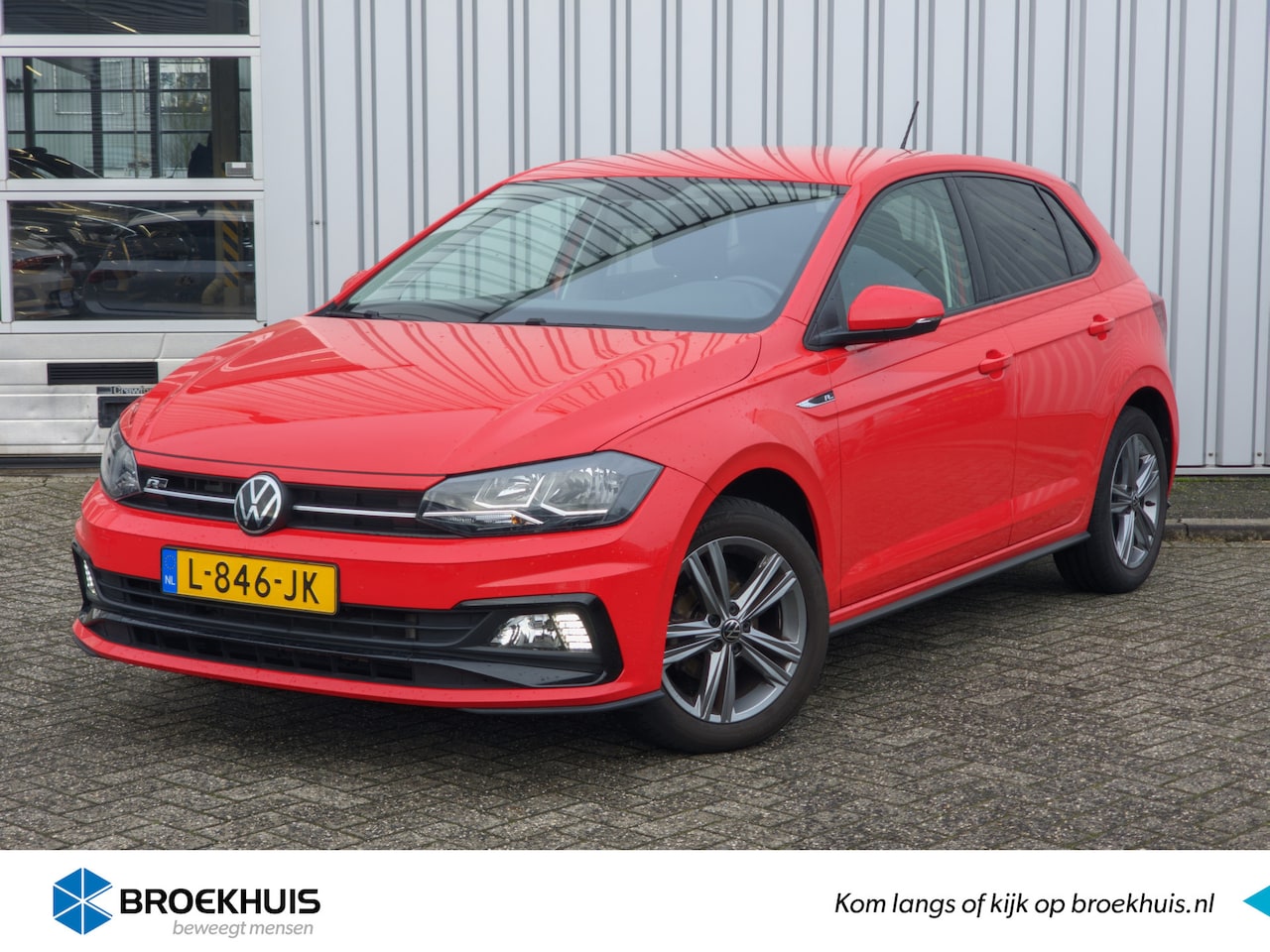 Volkswagen Polo - 1.0 TSI 96pk R-Line Edition | 100% Dealeronderhouden | 1ste eigenaar | Adaptive cruise con - AutoWereld.nl