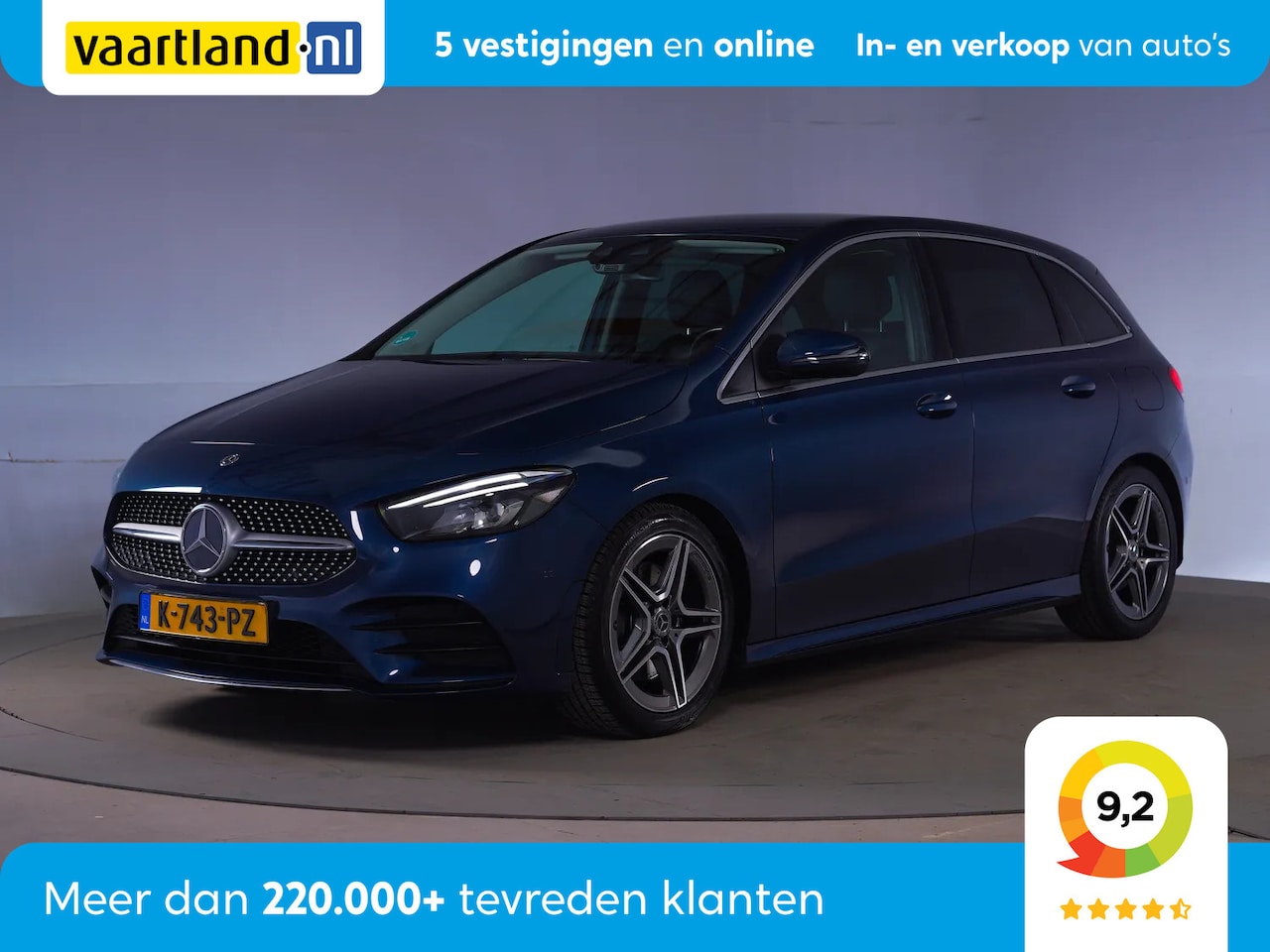 Mercedes-Benz B-klasse - 220 4MATIC Premium Plus [ AMG Navigatie Widescreen] - AutoWereld.nl