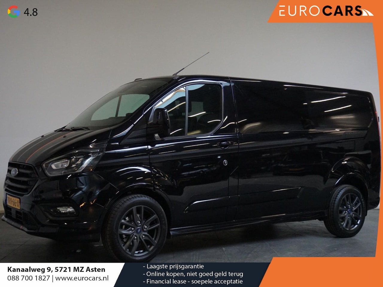 Ford Transit Custom - 290 2.0 TDCI L2H1 Sport Dubbele Cabine Airco Bluetooth Camera - AutoWereld.nl