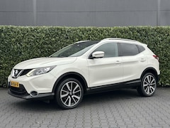 Nissan Qashqai - 1.2 TEKNA, NL AUTO, NAP, LEDER, PANO, CRUISE, NAVI, ECC-AIRCO, KEYLESS, 360 CAMERA, DODEHO