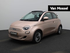 Fiat 500 C - 500e Icon 42 kWh | Automaat | Parkeer sensoren | Navigatie | Stoel verwarming | Apple carp