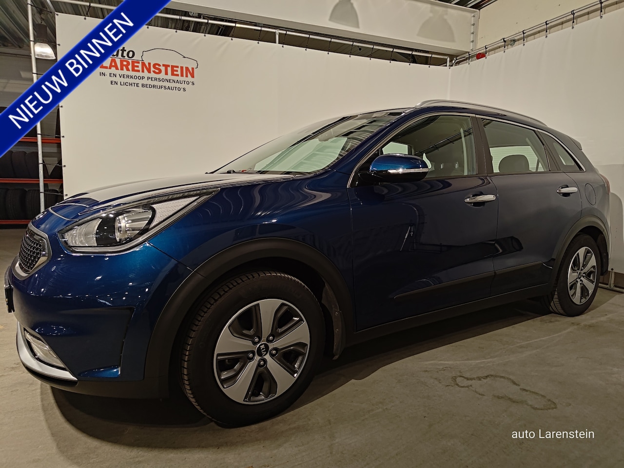 Kia Niro - 1.6 GDi 141pk Hybrid DynamicLine 104kw Navi /Trekhaak /Carplay /Climate C./ Adapt.Cruise C - AutoWereld.nl