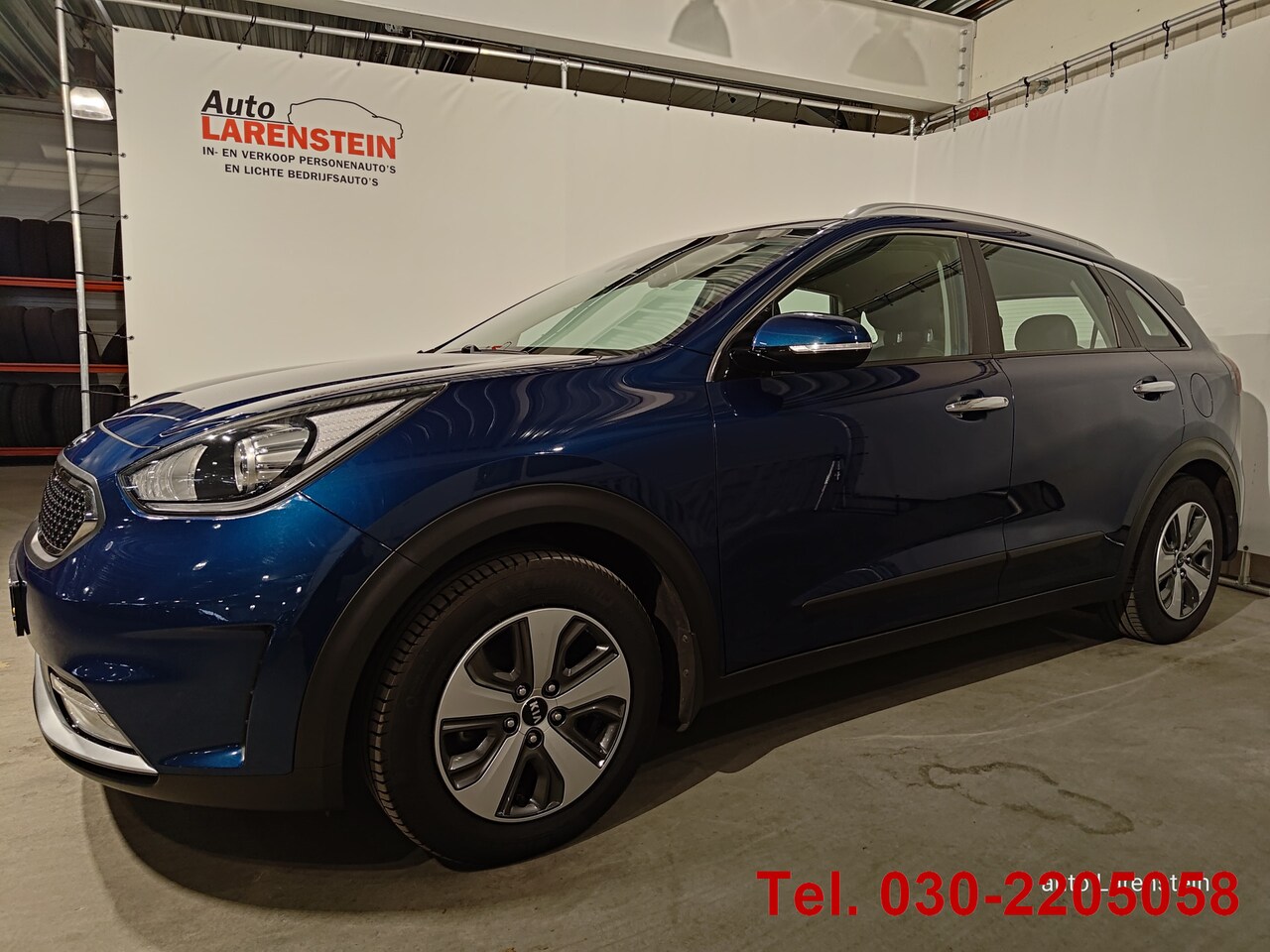 Kia Niro - 1.6 GDi 141pk Hybrid DynamicLine 104kw Navi /Trekhaak /Carplay /Climate C./ Adapt.Cruise C - AutoWereld.nl