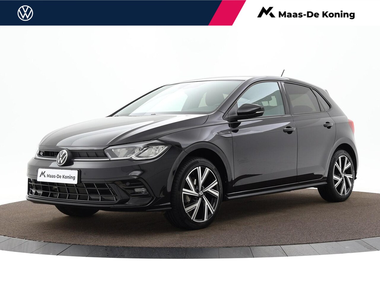 Volkswagen Polo - 1.0 Tsi 95pk DSG R-Line · ACC · App-Connect · P-Sensoren · Navi · Stoelverwarming · 17'' I - AutoWereld.nl