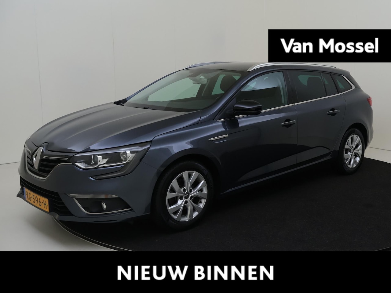 Renault Mégane Estate - 1.3 TCe 140 PK Limited Navigatie | Parkeersensoren Achter | Airco | Trekhaak - AutoWereld.nl