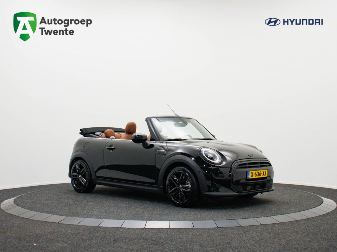 MINI Cabrio - Mini 1.5 Cooper Yours | Navi | Cognac Leer - AutoWereld.nl