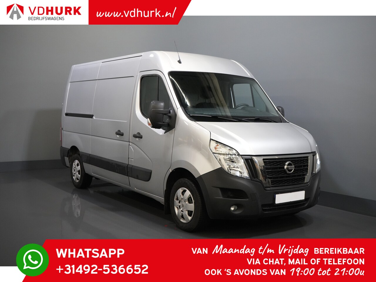 Nissan Interstar - 35 2.3 dCi 136 pk L2H2 2x Schuifdeur/ Climate/ Navi/ Cruise/ Camera/ PDC/ Trekhaak - AutoWereld.nl