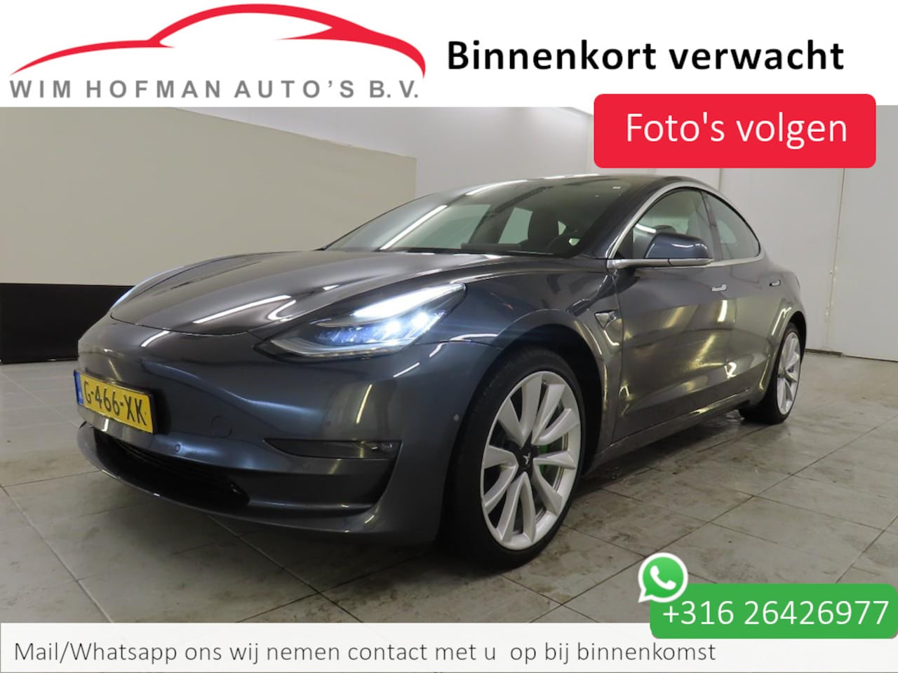 Tesla Model 3 - Long Range RWD Long Range AWD 75 kWh Autopilot FSD Comp Panodak Leder Camera - AutoWereld.nl