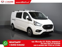 Ford Transit Custom - 2.0 TDCI 170 pk Aut. L2 DC Dubbel Cabine/ Standkachel/ 2x Schuifdeur/ CarPlay/ Bi-Xenon/ S