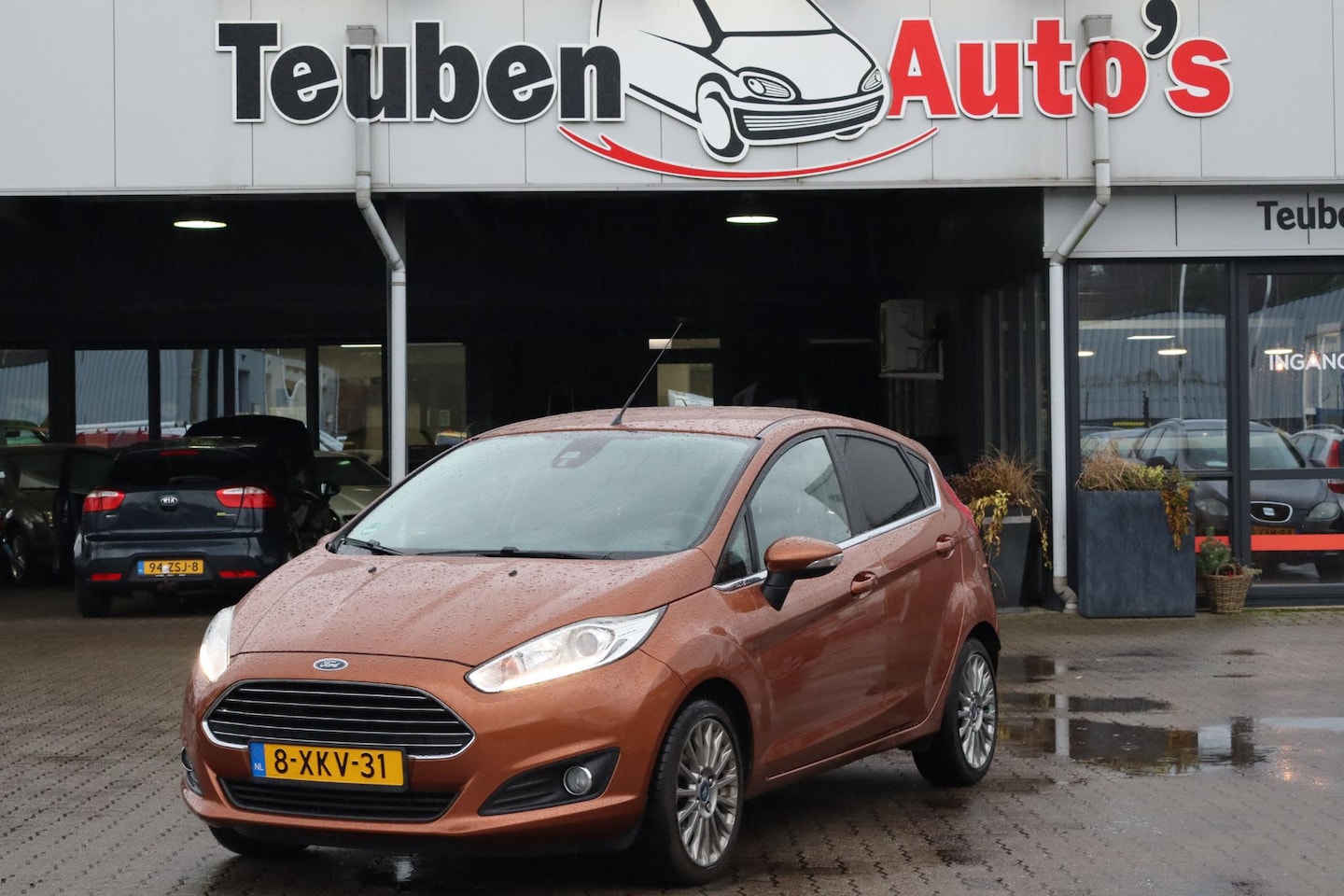 Ford Fiesta - 1.0 EcoBoost Titanium Navigatie, Climate control, Parkeersensoren, Cruise control, - AutoWereld.nl