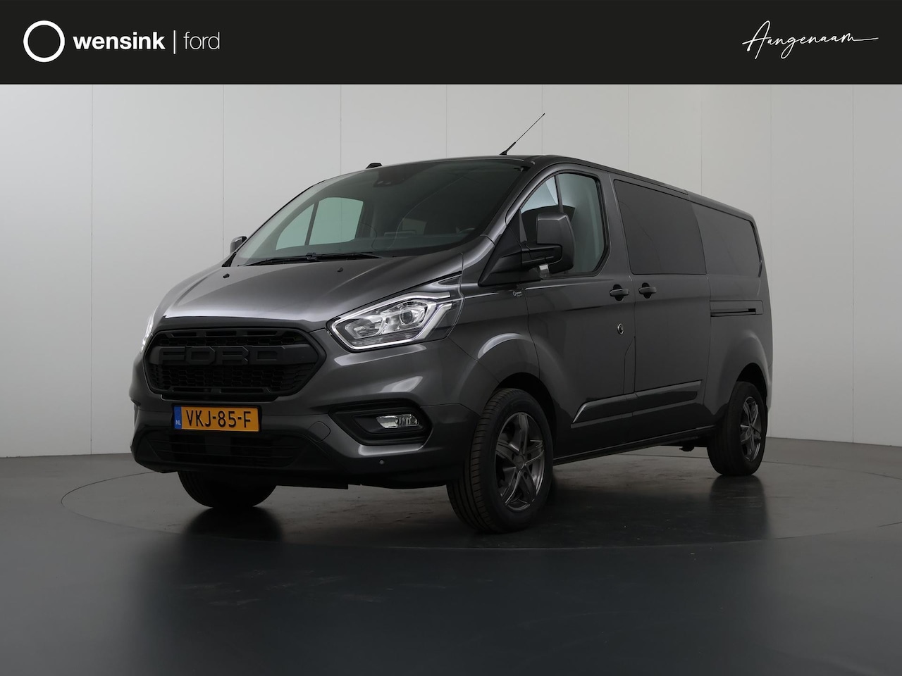 Ford Transit Custom - 300 2.0 TDCI | L2 H1 | Limited | DC | Lederen bekleding | 5-zits | Stoelverwarming | Parke - AutoWereld.nl