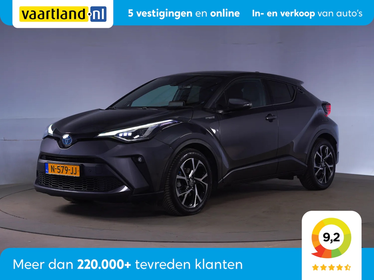 Toyota C-HR - 2.0 High Power Hybrid Style Aut. [ LED Navi JBL Camera ] - AutoWereld.nl