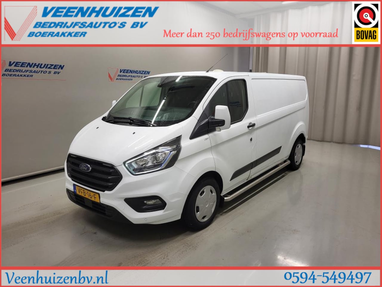 Ford Transit Custom - 2.0TDCI 130pk L2/H1 Euro 6! - AutoWereld.nl