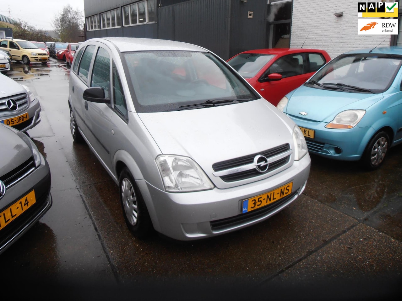 Opel Meriva - 1.6 Essentia st bekr airco elek pak nap apk - AutoWereld.nl