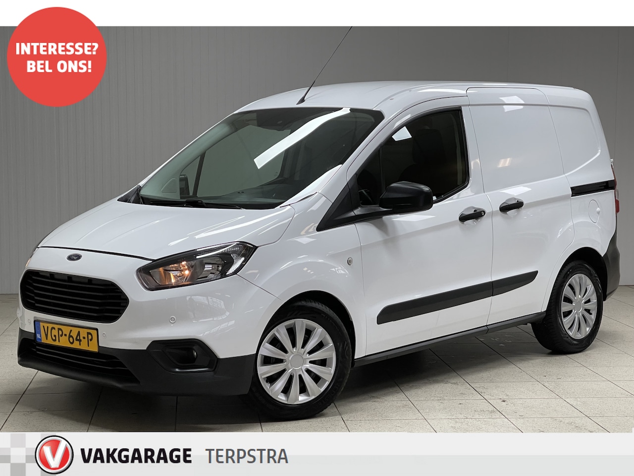 Ford Transit Courier - 1.5 TDCI Start&Stop/ 2X - Schuifdeur!/ Cruise/ Apple + Android/ DAB+/ PDC V+A/ Navi/ Airco - AutoWereld.nl