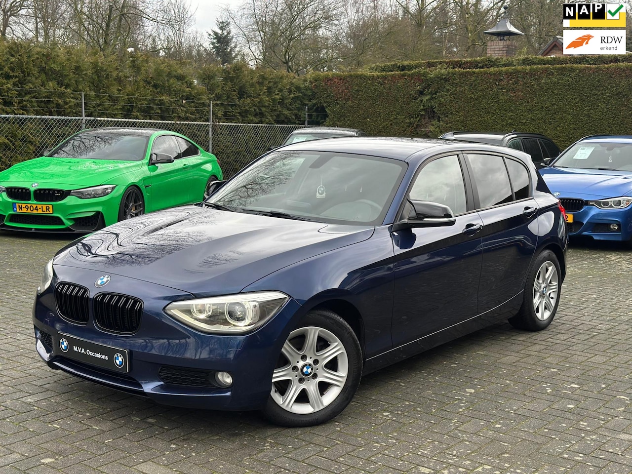 BMW 1-serie - 116i EDE Executive|Nwe Ketting + Klepseals|Navi|Climate control|Cruise control|Xenon|Nette - AutoWereld.nl